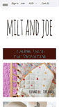 Mobile Screenshot of miltandjoe.com.au